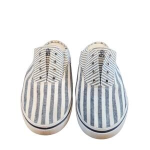Lauren Ralph Lauren Jaida sz 9B striped laceless sneaker slip on slide